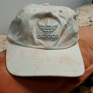 Women Adidas Strapback Adjustable Hat Cap Golf Baseball Pink White